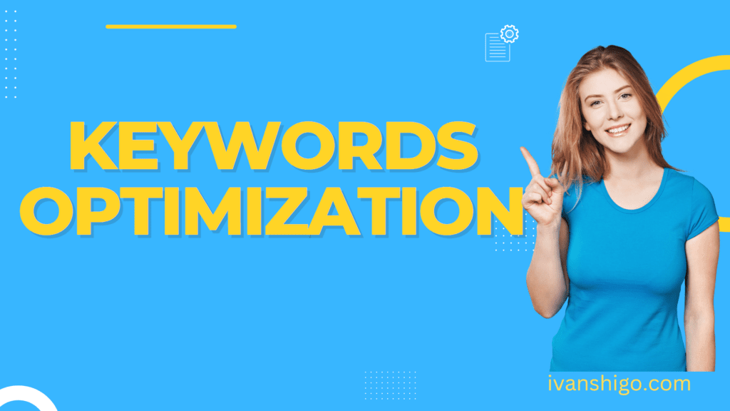 Keywords Optimization