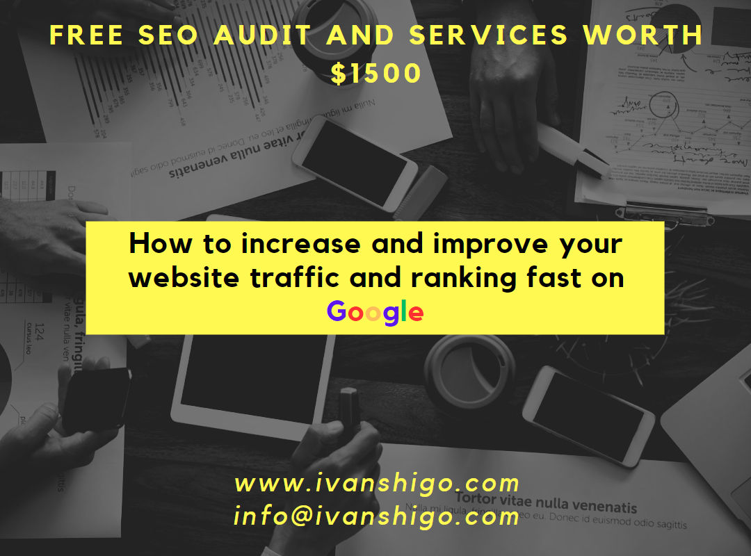 How to increase and improve your website traffic and ranking fast on google​  How to increase and improve your website traffic and ranking fast on Google 1