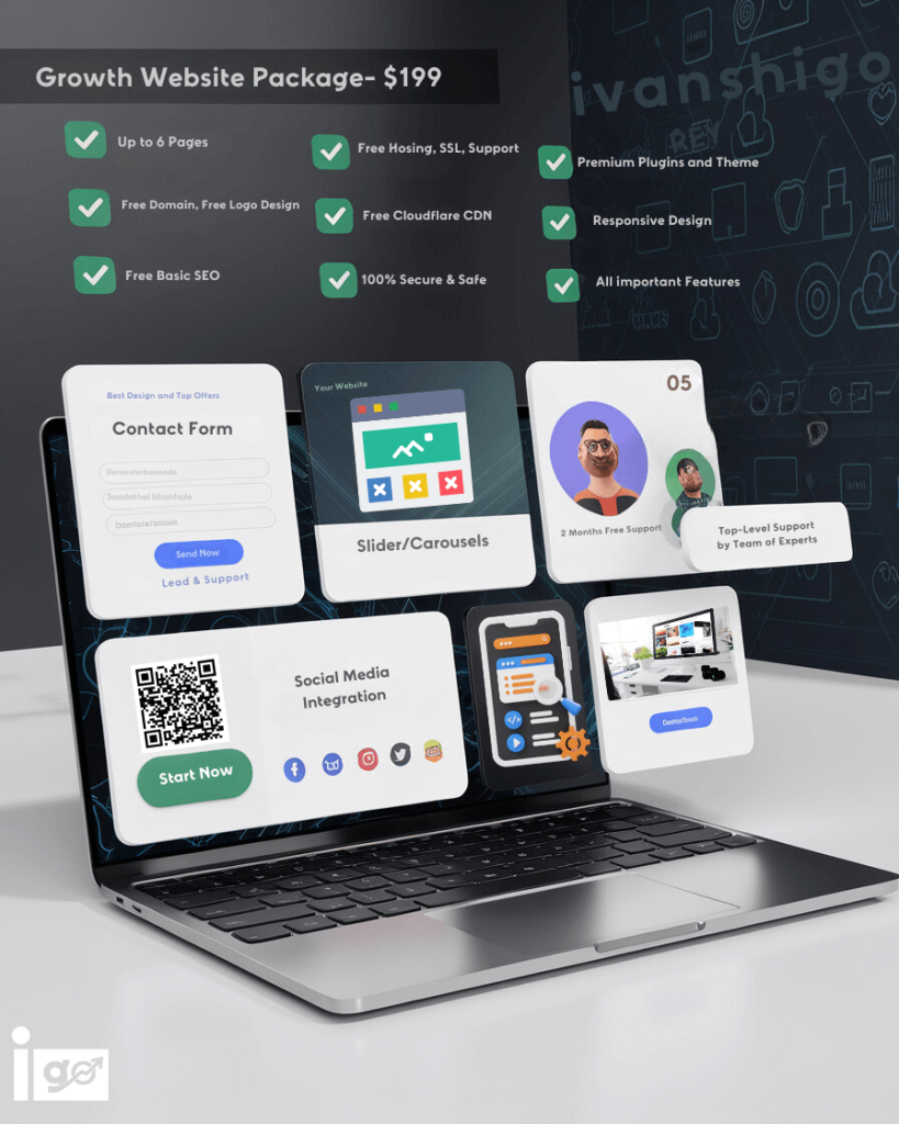 2nd website design package low cost affordable website design by ivanshigo